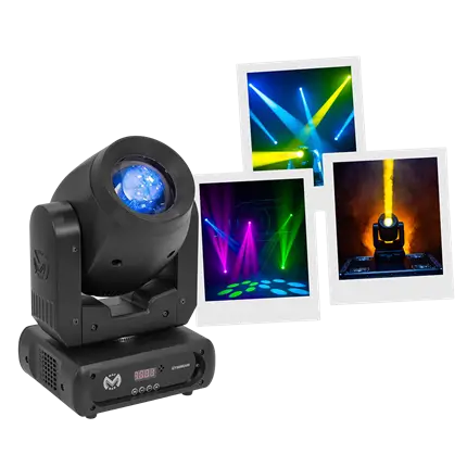 IZY 80 Beam compacte LED-bowser 80 W + Gobo's & prisma - Mac Mah